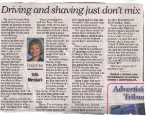 driving_and_shaving