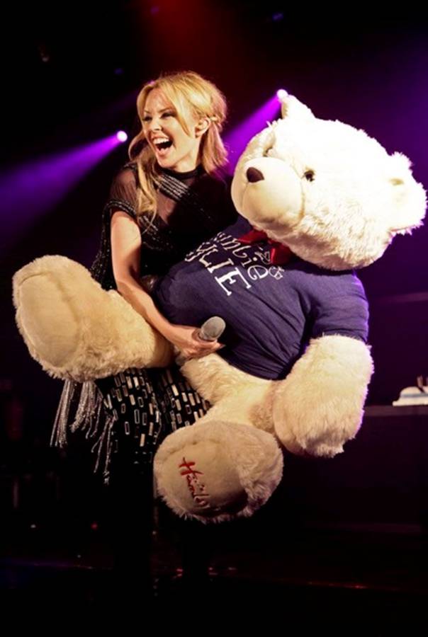 Teddy bear 2025 with microphone