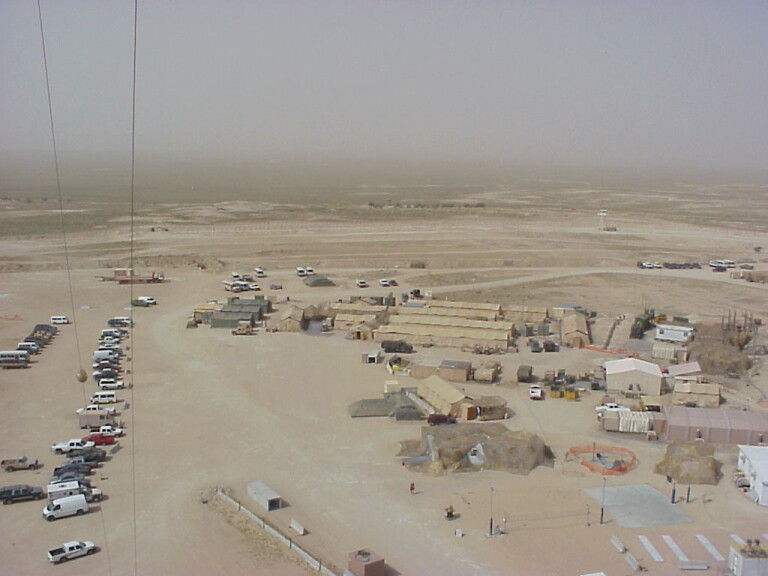 Radio Tower View of Ali Al Salem Air Base The Kumachan