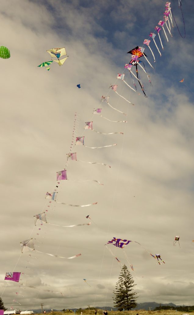 Kite Festival at Otaki Beach, New Zealand The Kumachan