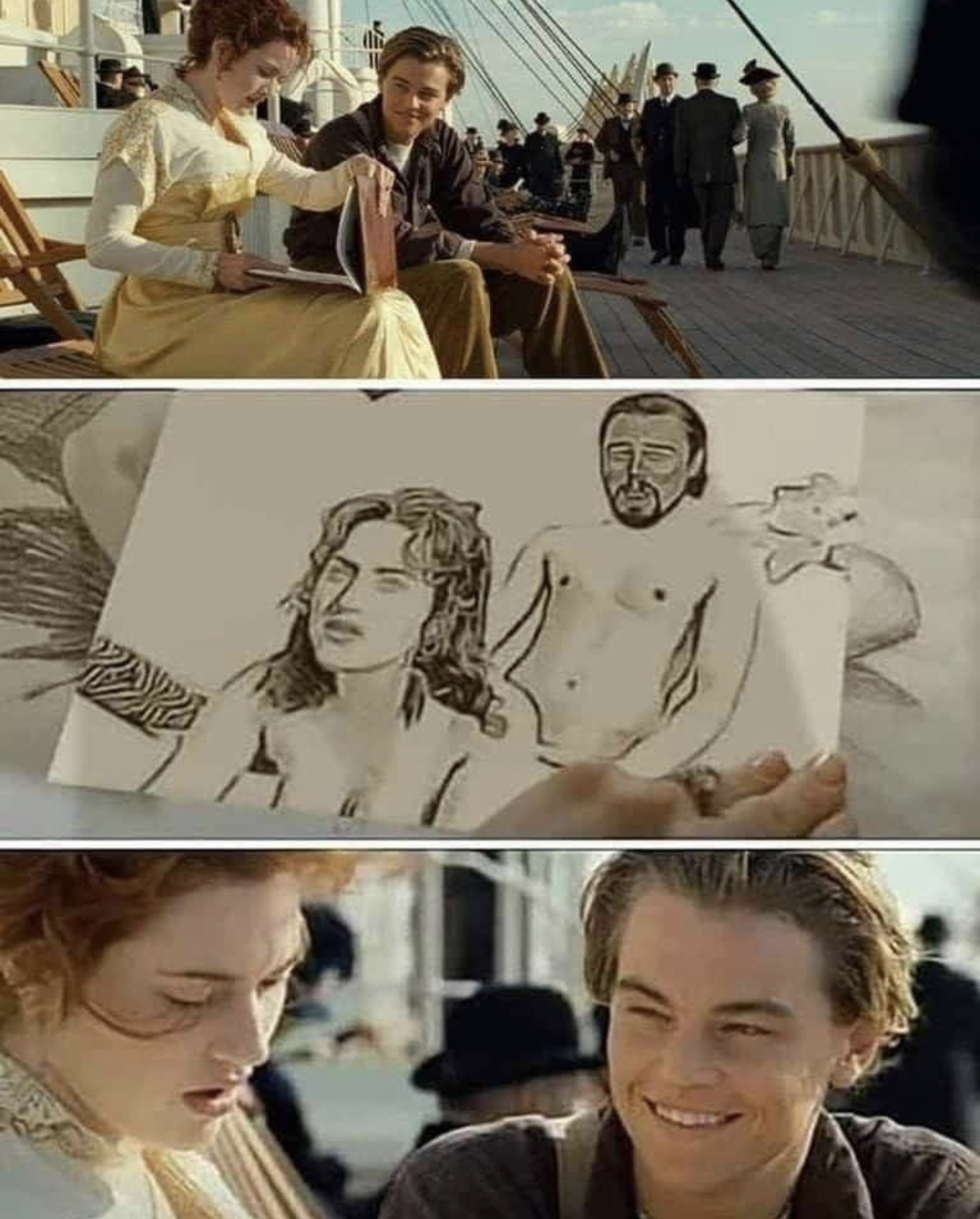 Jack’s Real Drawings in the Movie Titanic The Kumachan