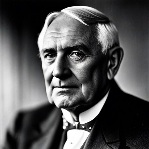 a man wearing a suit and tie looking at the camera