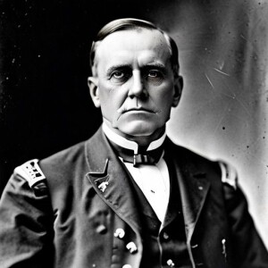 a man wearing a suit and tie smiling at the camera