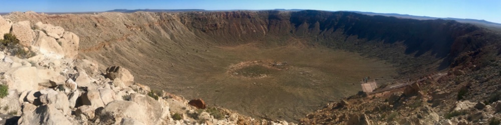 thekumachan.com Meteor Crater Banner